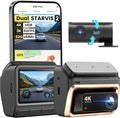 DDPAI Dash Cam Front and Rear, Dual STARVIS 2 IMX678 IMX662 Dashcam, 4K+1080P by ddpai
