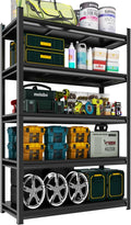 Metal Garage Shelving Unit, Heavy Duty 5-Tier Adjustable Storage Rack, Steel by Notmise