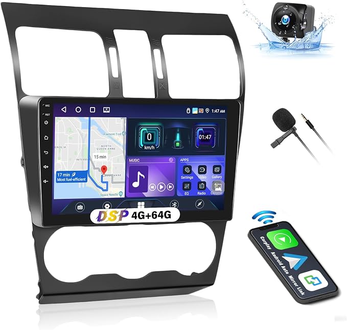UNITOPSCI 4G+64G Radio for Subaru Forester WRX Impreza 2015-2018 Android Car by UNITOPSCI