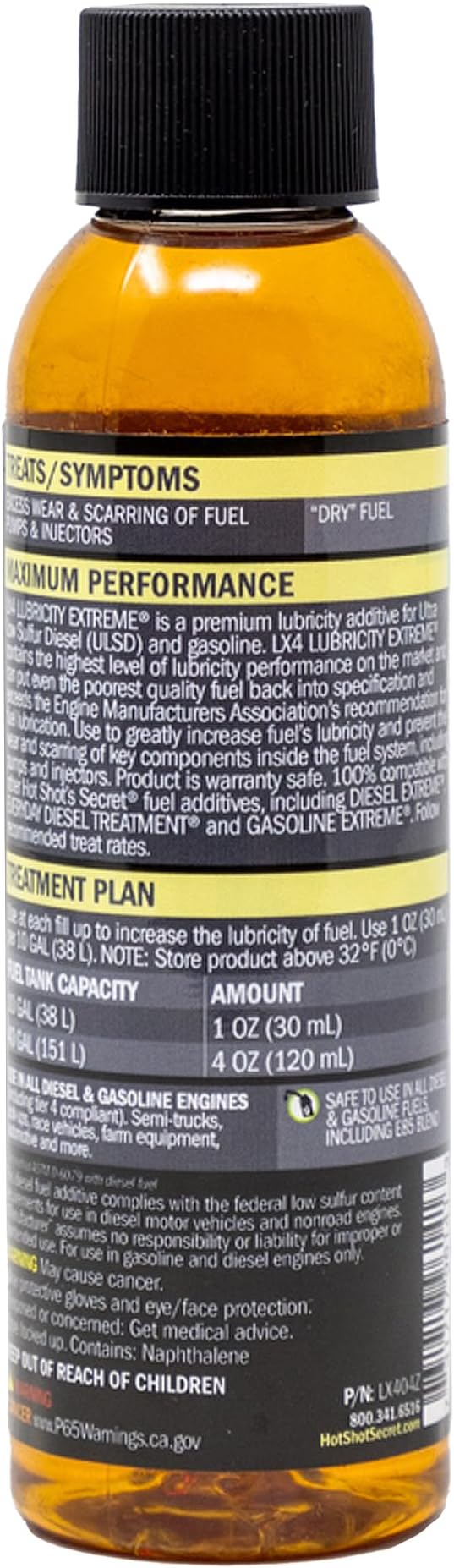 Hot Shot's Secret LX4 Lubricity Extreme – Fuel System Protection – Lubricates - Image 3