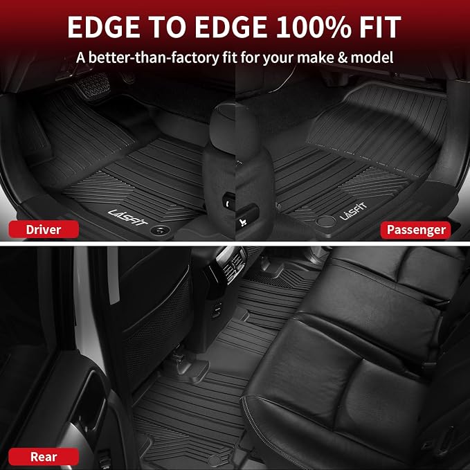 LASFIT Floor Mats&Trunk Mat for Toyota RAV4 2019-2025 All Weather TPE Mats - Image 8