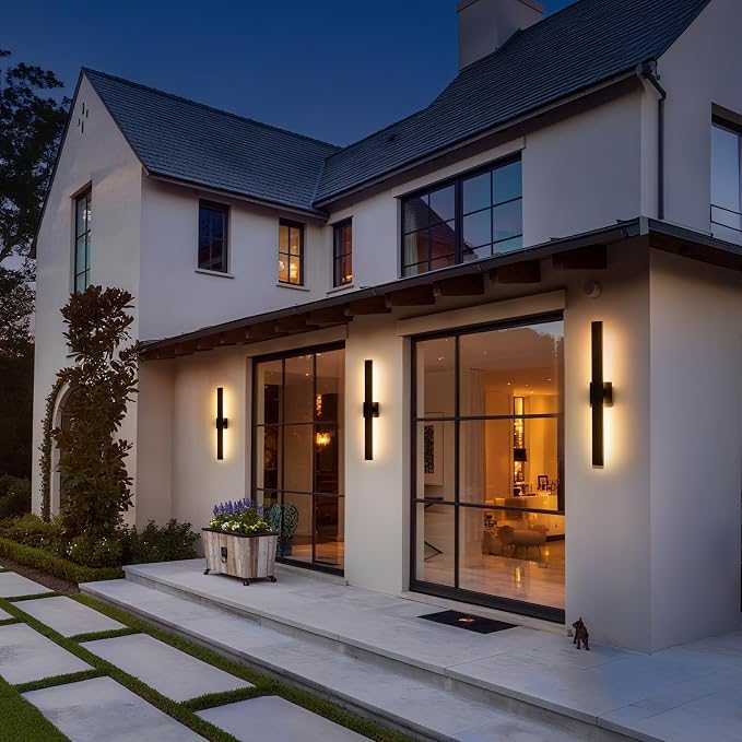 2-Packs Modern Outdoor Wall Lights 31.5" Long LED Outdoor Sconce Lights - Image 8