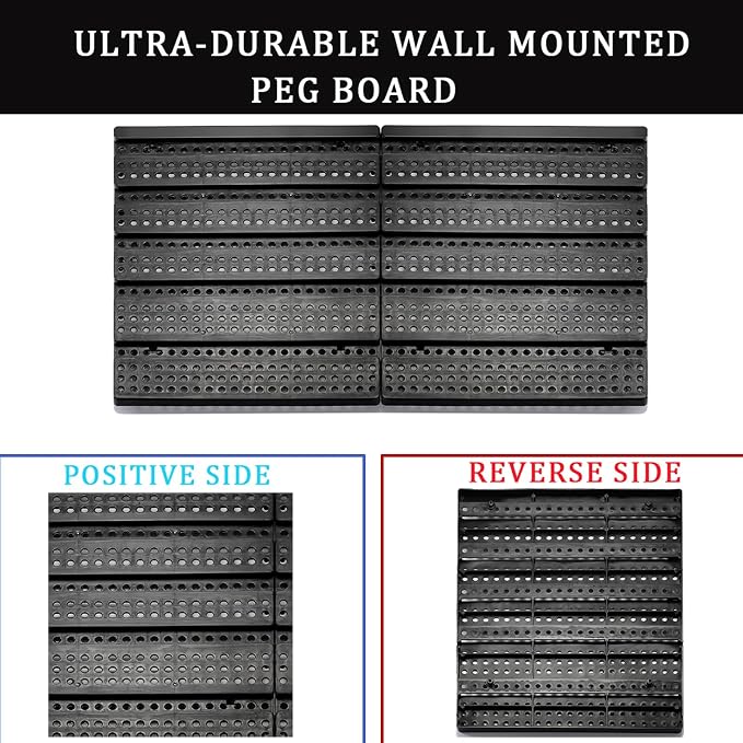 Wall Mounted Storage Bins Parts Rack 4 Colors Bin Organizer Garage Plastic Shop - Image 5