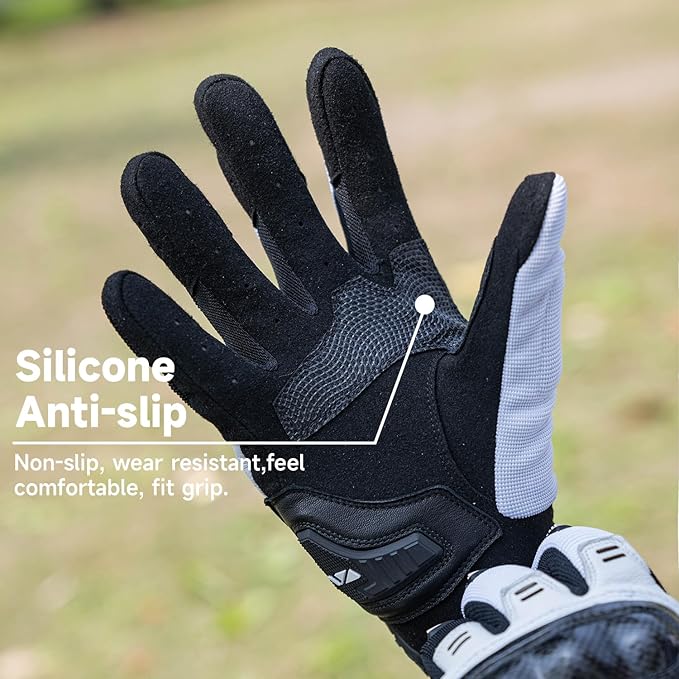 VXW High Protection Motorcycle Gloves - Image 3