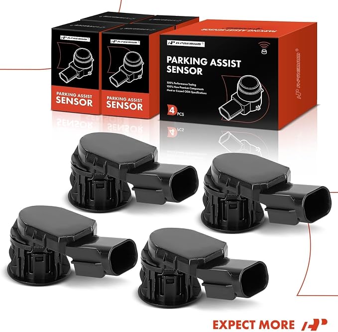 A-Premium 4-PC Reverse Backup Parking Assist Sensor Compatible - Image 9