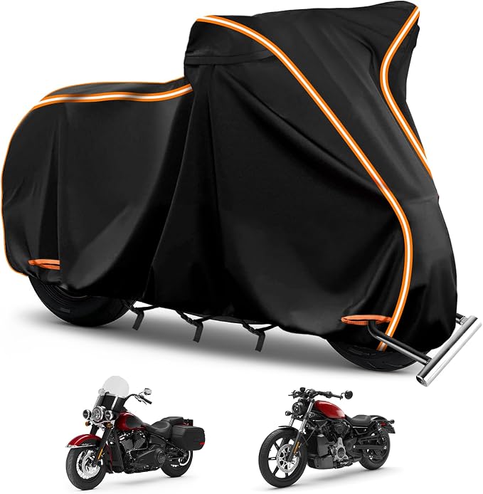 420D Waterproof Motorcycle Cover by BIGACOVER