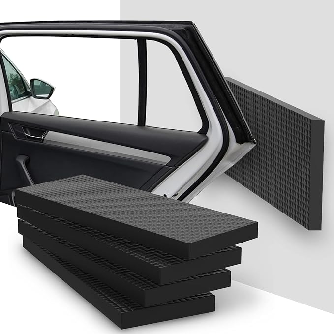 Fosmon Garage Wall Protector for Car Doors, 3/4" Ultra Thick Garage Wall Bumper by Fosmon