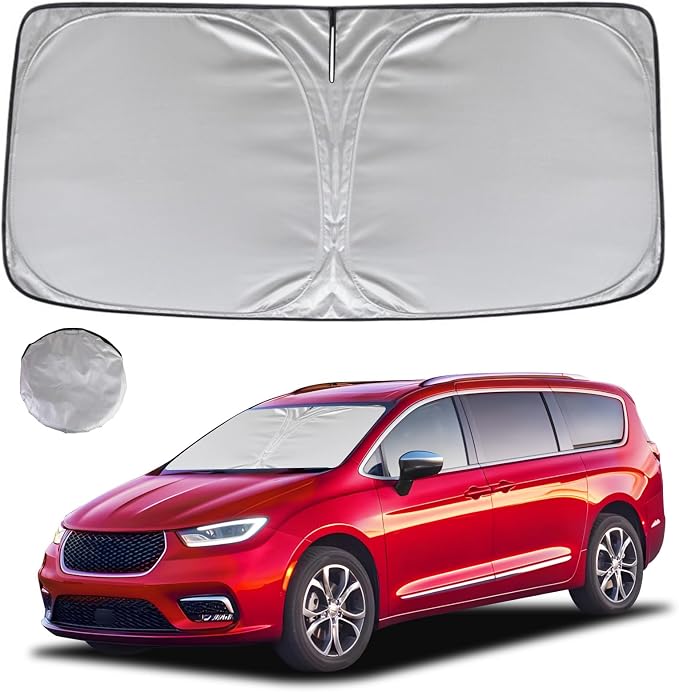 KAYZT Windshield Sun Shade for 2017-2025 2026 Chrysler Pacifica Minivan by KAYZT