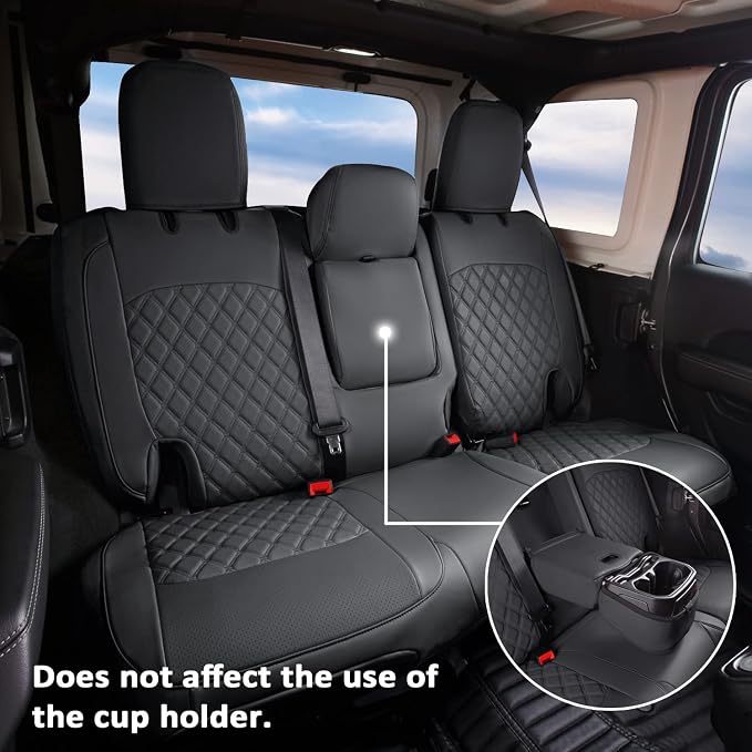 GIANT PANDA Customized Full Set Car Seat Covers - Image 4