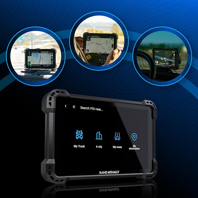 Rand McNally RANDTAB8 8-inch GPS Truck Navigator - Image 8