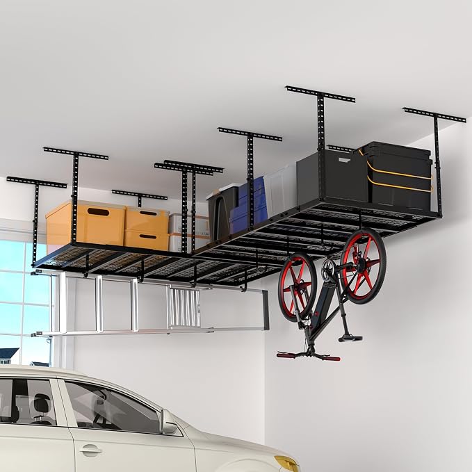 4x8 Overhead Garage Storage Rack - Image 9