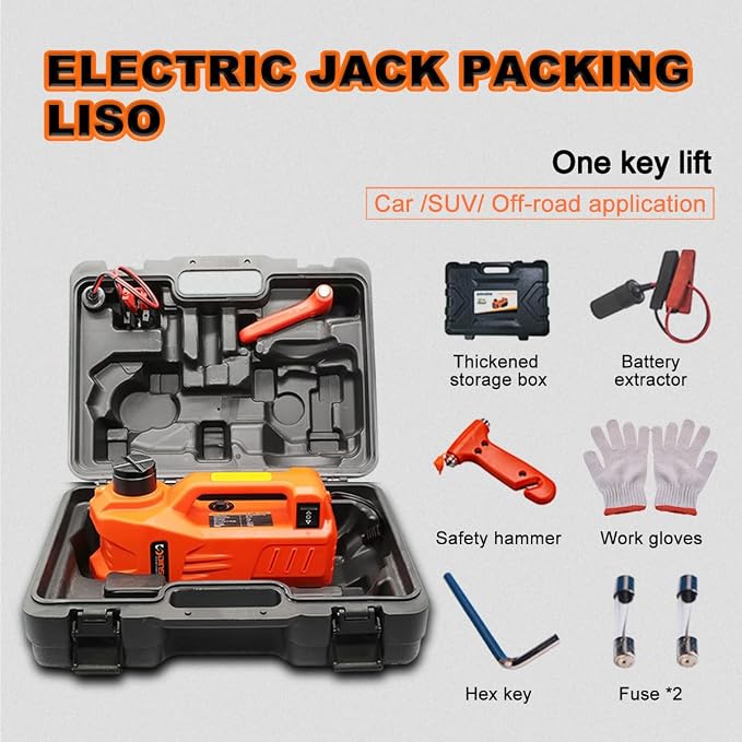 Electric Car Jack, Hydraulic Car Jack, 5 Ton/11023 LBS Electric Car Jack - Image 4