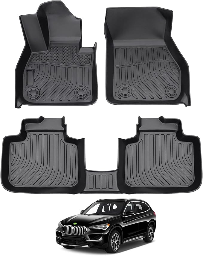 Cartist Custom Fit for Floor Mats BMW X1 F48 2016-2022 & BMW X2 2018-2022 All by cartist
