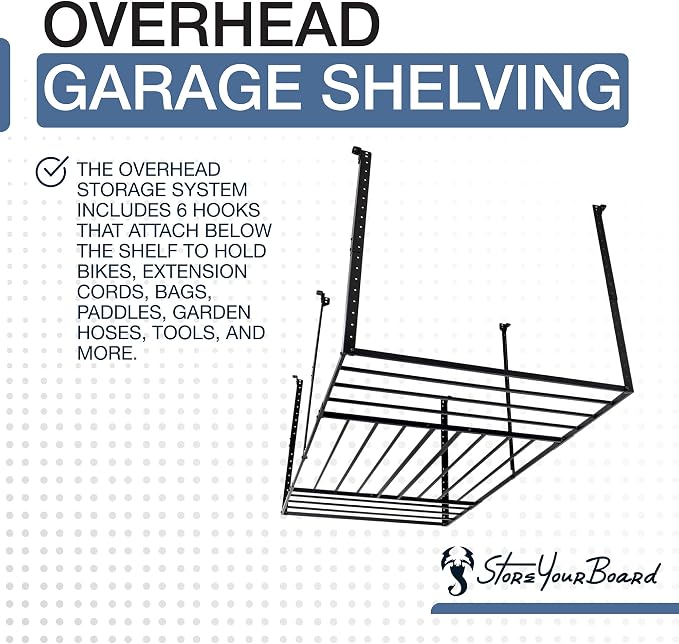 StoreYourBoard 4X8 Garage Storage Rack - Image 2