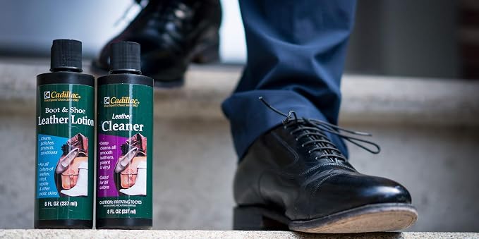 Cadillac Boot and Shoe Leather Lotion 8 Ounces - Image 3