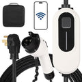Level 2 EV Charger, 40A 240V Voltage, NEMA 14-50 Plug, 25ft Cable, Adjustable by GarveeTech