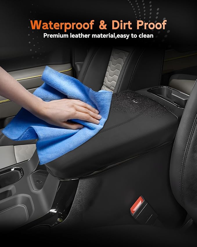 CDEFG for 2024 2025 2026 GMC Sierra EV Center Console Cover Armrest Box Cover - Image 6