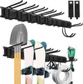 Sinoer Heavy Duty Steel Garage Wall Mount Garden Tool Organizer by Sinoer