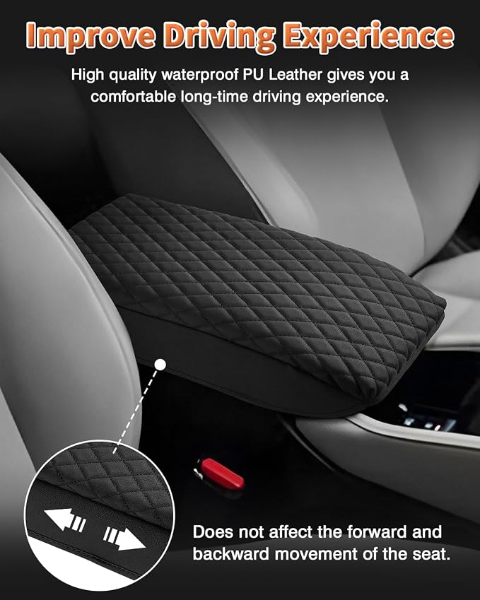 Shademax Center Console Cover for Honda Accord 2026 2025 2024 2023 Armrest - Image 4