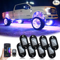 YiLaie Rock Lights for Trucks, 8 Pods RGB LED Rock Lights by YiLaie