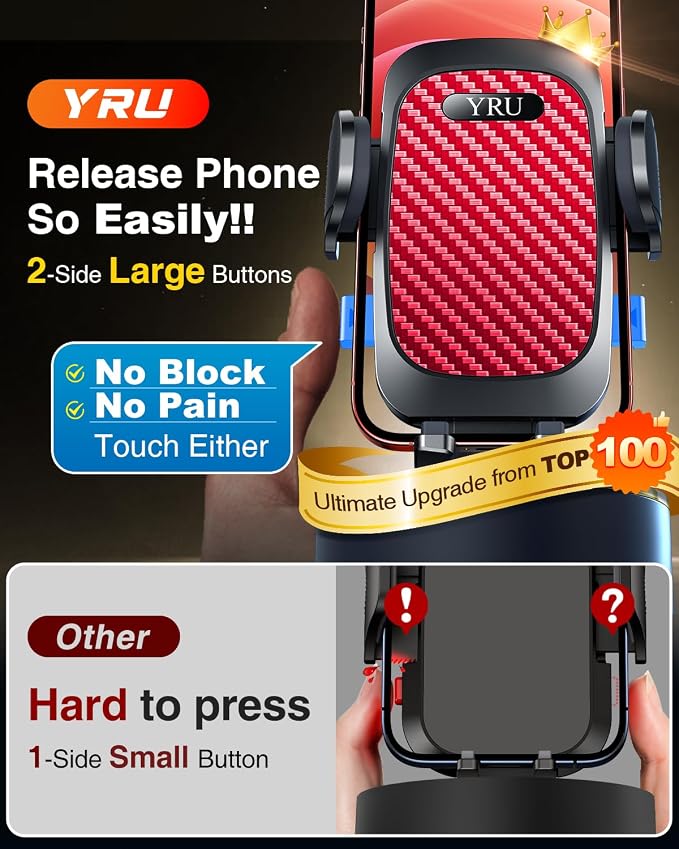 YRU [True Military-Grade & 360 Degrees Rotatable Suction 2025 Ultimate Car - Image 7
