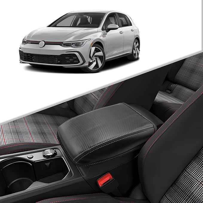 CDEFG for Volkswagen Golf R VW GTI Golf 8 MK8 2020-2025 Center Console Cover - Image 7