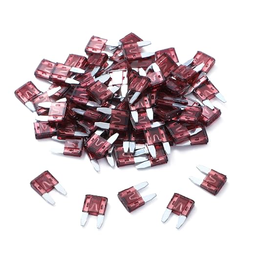 100 Pack Auto Fuses 40 AMP APM/ATM 32V Mini Blade Style Fuses 40A Short Circuit by JESUNK