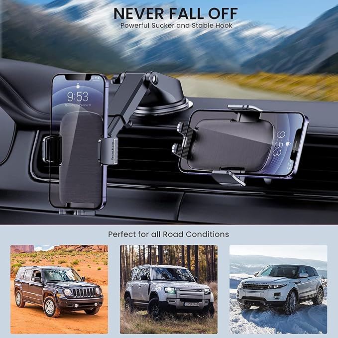 Qifutan Universal Car Phone GPS Navigator Mount - Image 5
