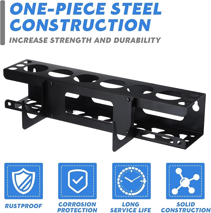 Hicarer Caulking Tube and Gun Holder Caulking Gun Storage Rack - Image 6