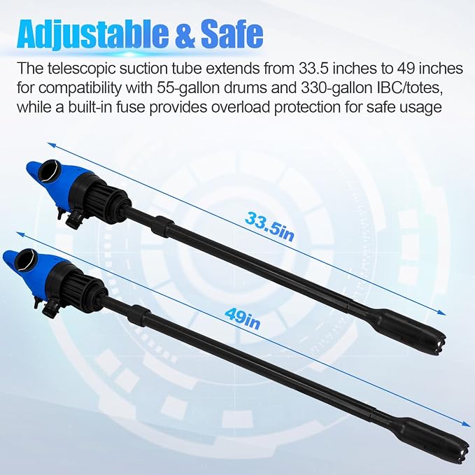 120V AC Electric Drum Pump - Image 3