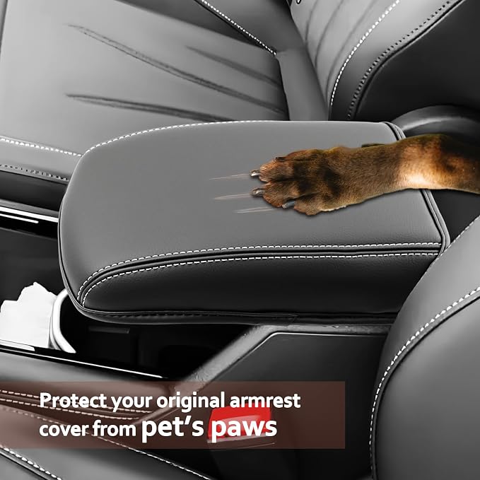 SKTU for 2025 VW Tiguan Accessories Center Console Cover for 2025+ Volkswagen - Image 5