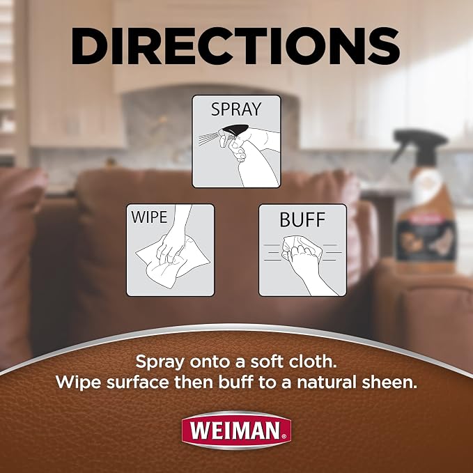 Weiman Leather Cleaner and Conditioner - Image 6