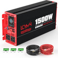 1500 Watt Pure Sine Wave Power Inverter DC 12V to AC 110/120V by LCYMW