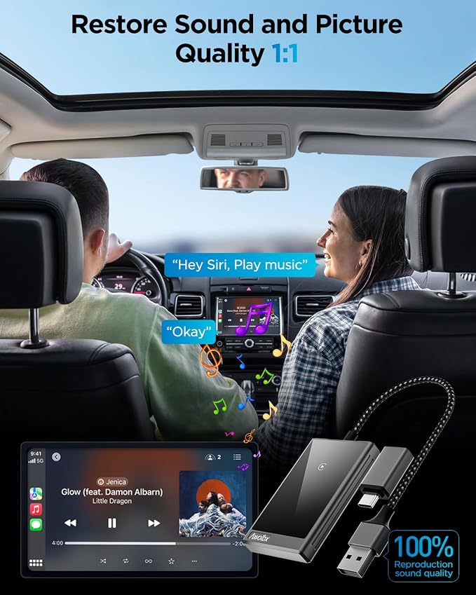 Wireless CarPlay Adapter for iPhone, 2024 Upgraded Dual-core 5G Chip, Converts - Image 6