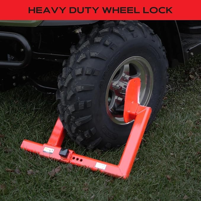 Equipment Lock Heavy Duty Wheel Lock - Image 3