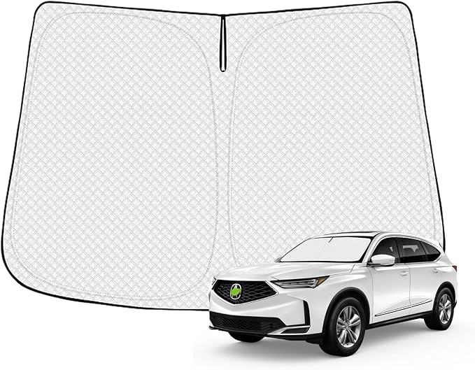 Windshield Sun Shade for 2021-2025 2026 Acura MDX Accessories Thicken 6-Layer by Canvcle