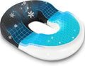 Donut Pillow for Office Chair Car Seat Cushion Cooling Gel Memory Foam Cushion by NICEEDAYBRAND
