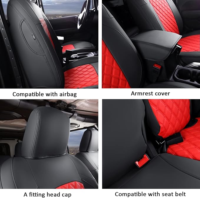 GIANT PANDA Fit Full Set Car Seat Covers - Image 5