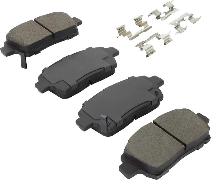 Premium Ceramic Front Brake Pads Compatible - Image 2