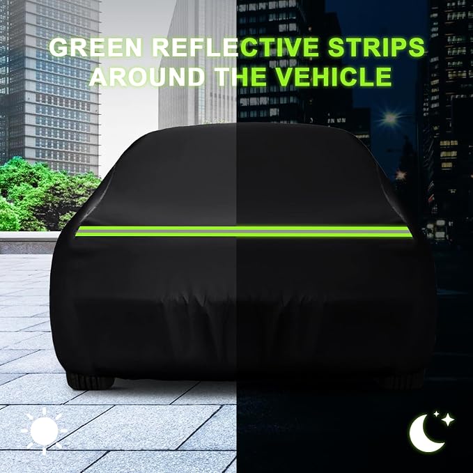 QUNSUNUS Waterproof Car Cover for Pontiac Grand Prix 1978-1996, Outdoor Car - Image 7