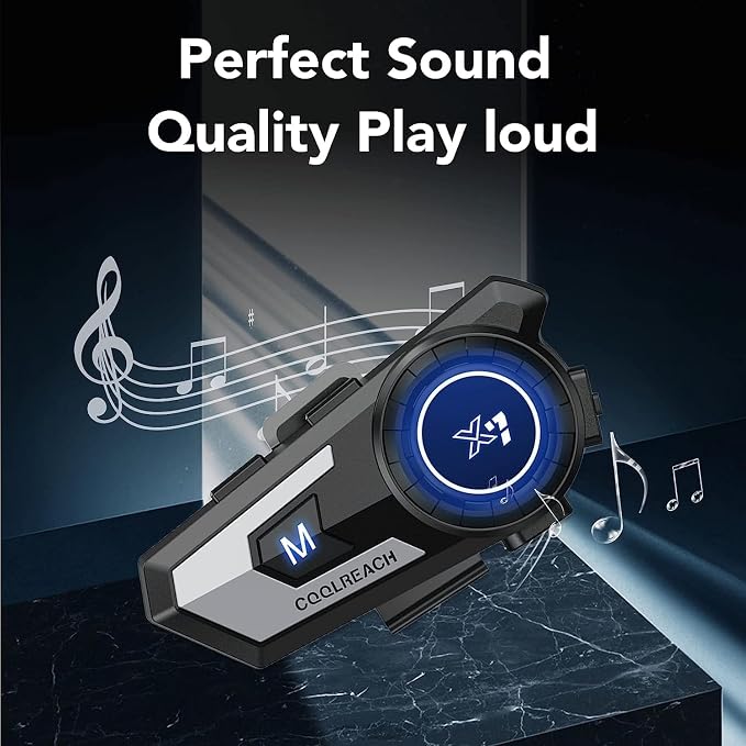 Motorcycle Helmet Bluetooth Headset, Sking Earphone, CVC Noise Cancellation - Image 4