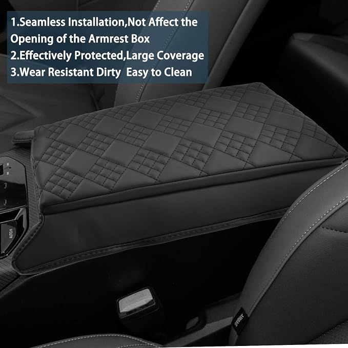Ruiya 2025 BMW X3 Center Console Cover, - Image 3