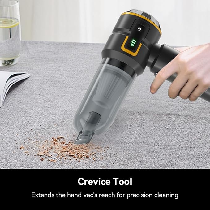 Car Vacuum Cleaner, Advanced Clean Cordless Handheld Vacuum, Compact Home and - Image 3