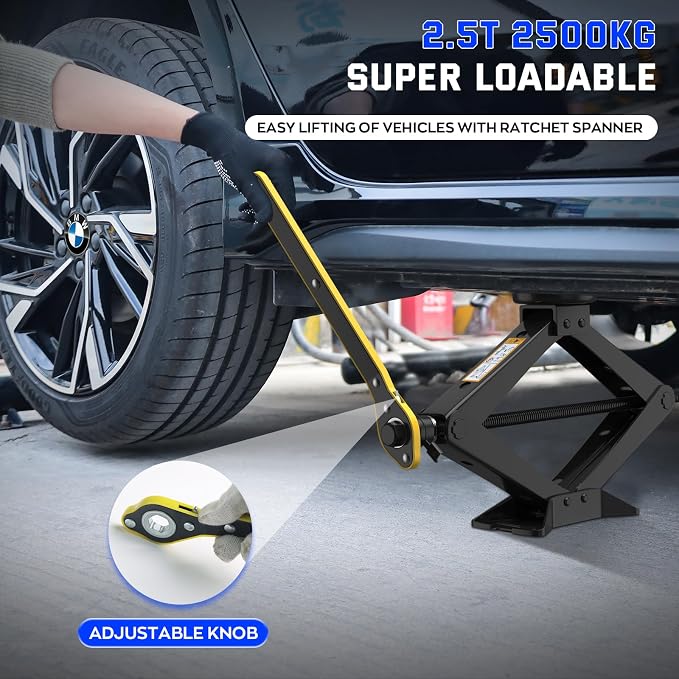 Car Jack Kit for BMW & MINI, 2.5 Ton Scissor Jack for BMW Vehicle - Image 2