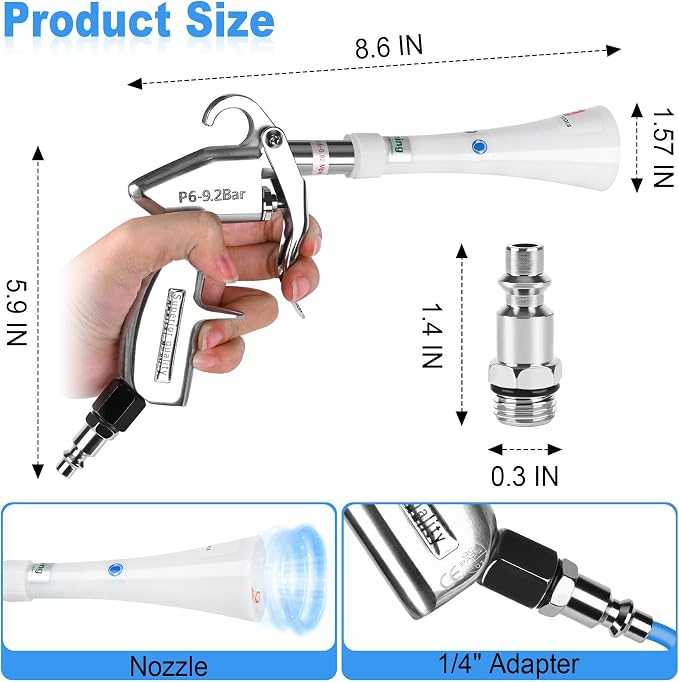 Air Blow Gun Car Detailing Dry Cleaning Air Gun - Image 2