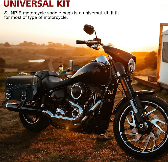 SUNPIE Motorcycle Saddlebags - Image 9