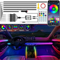 Interior Car LED Strip Lights, Acrylic LED Lights by Jushope