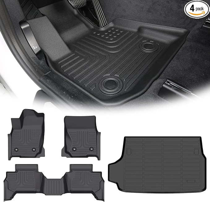 for Toyota 4runner Floor Mats 2025, Car Mats by Norand