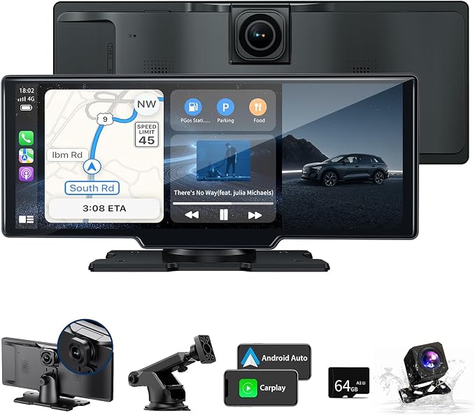 Wireless Carplay Screen for Car by AppleCarplayStereoforCar