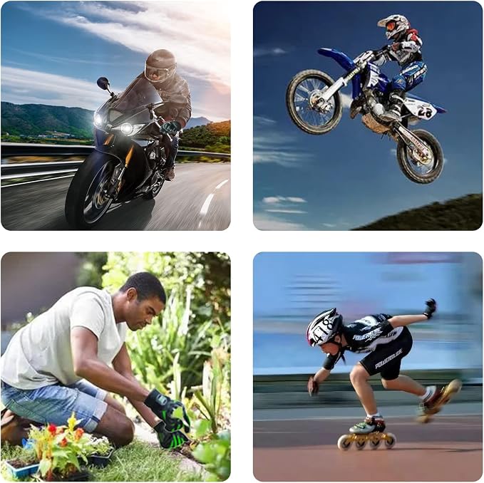 Motorcycle Gloves Touch Screen Full Finger Riding Gloves Knuckle Protection - Image 5